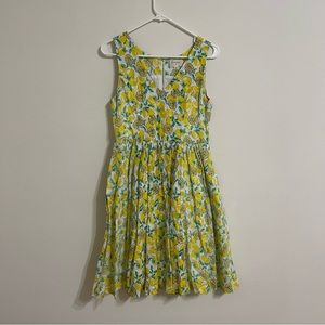 Everly lemon dress
